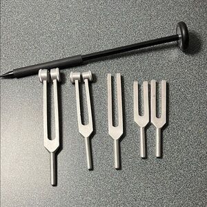 Tuning Fork Set and reflex hammer